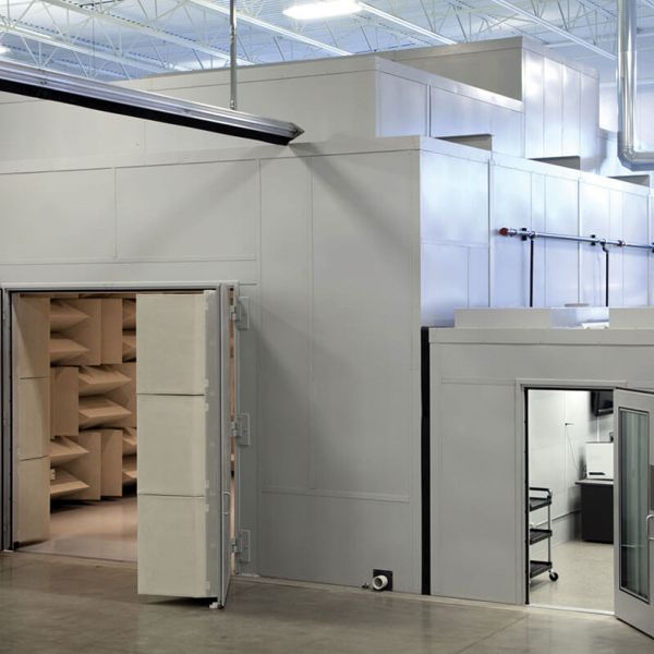 Acoustic Test Facilities 2 outside