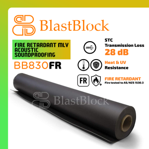 แผ่นกันเสียงกันไฟ BB830FR MLV